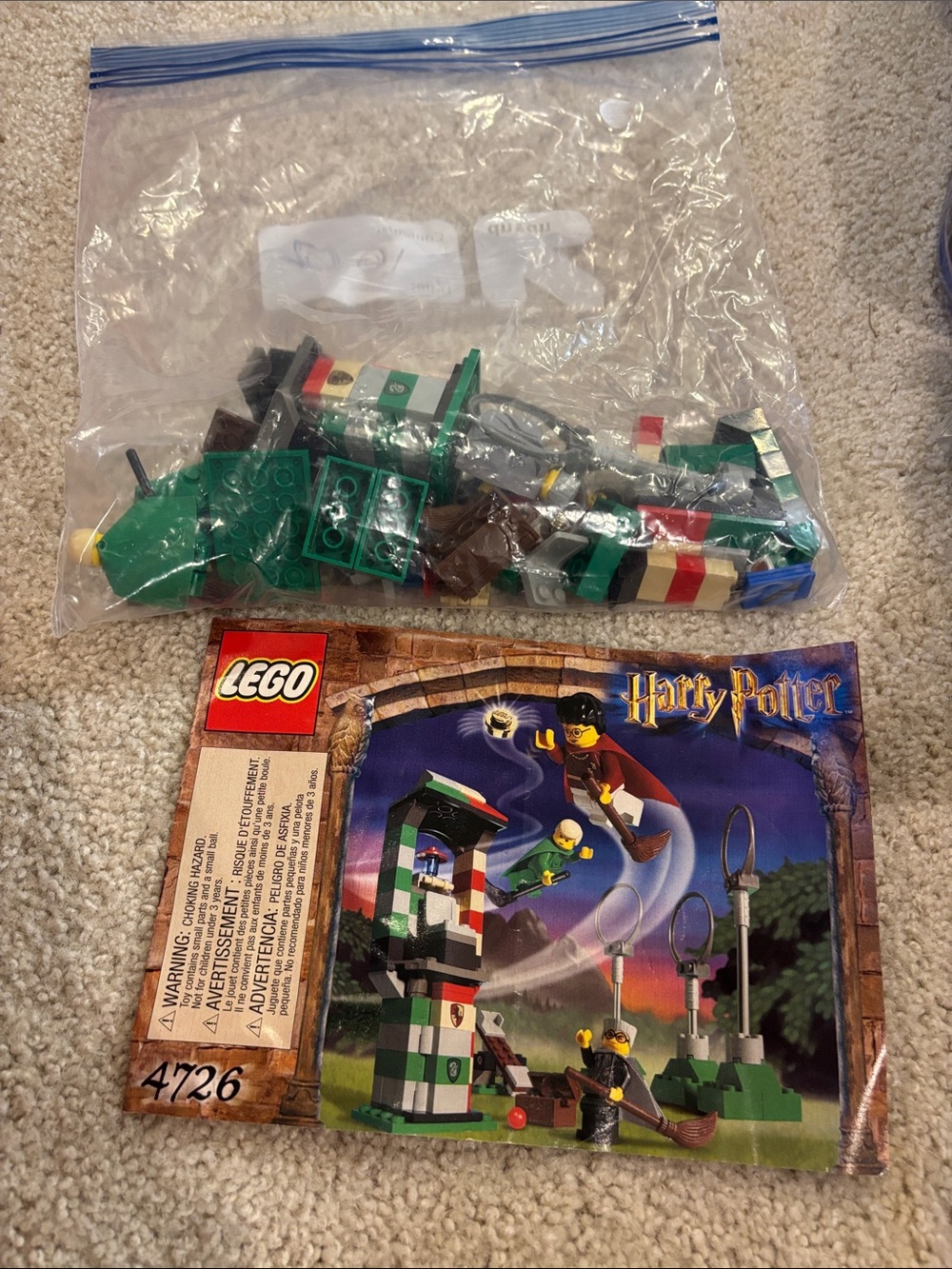 Lego Harry Potter Quidditch Practice